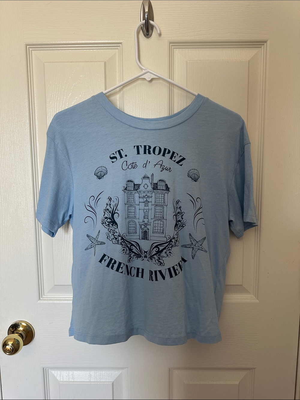 Blue Design Tee